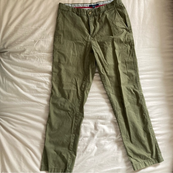 Tommy Hilfiger olive/army green pants - Picture 1 of 4